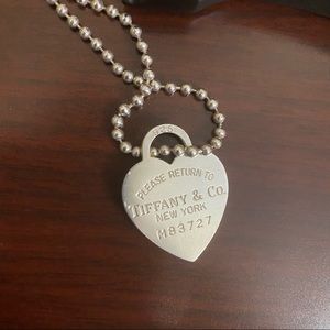 ♥️SOLD♥️ RETURN TO TIFFANY Large ♥️ in sterling silver 925